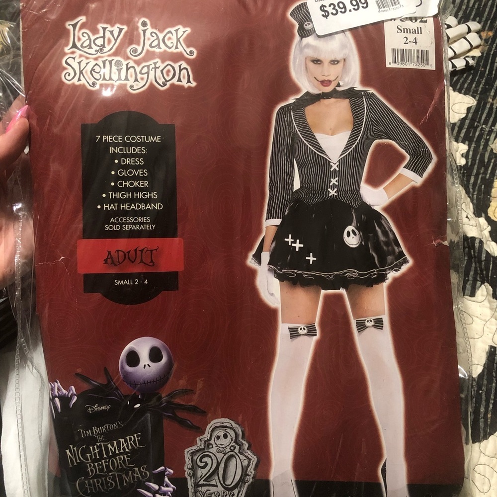 Lady jack skellington Halloween costume